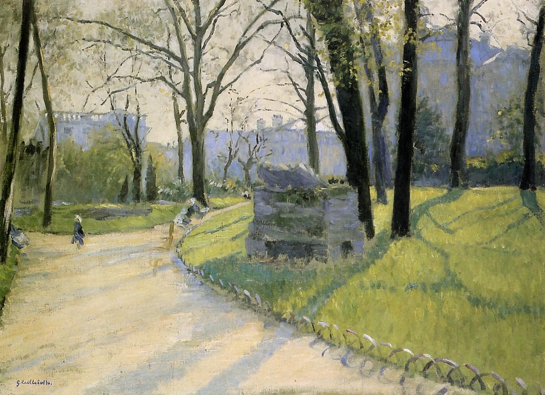 Gustave Caillebotte The Parc Monceau